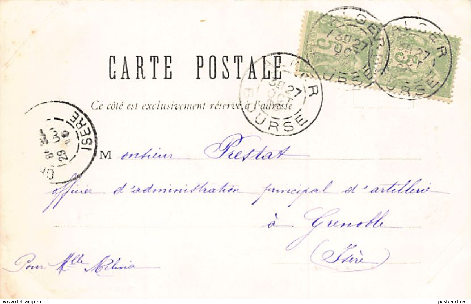 Algérie - CARTE PRÉCURSEUR Année 1900 - Boutique De Moutchou (Casbah D'Alger) - Ed. J. Geiser  - Algerien