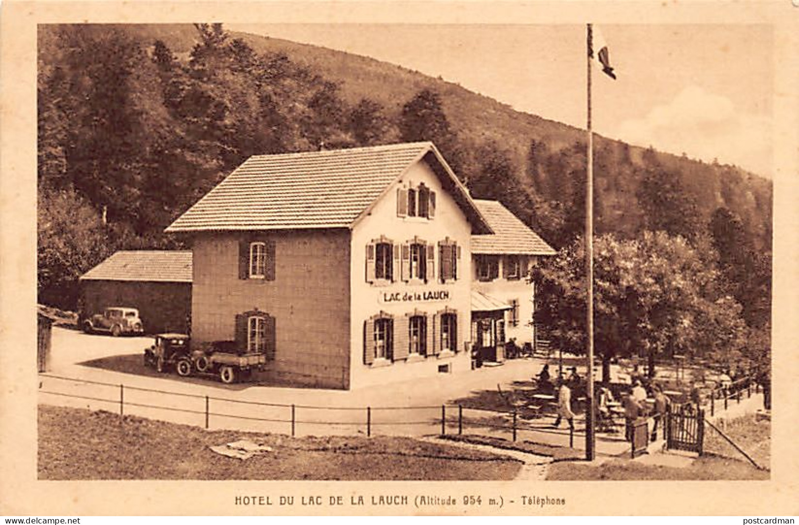 Hôtel Du Lac De La Lauch (Altitude 954m.) Ed. Th. Maag - Sonstige & Ohne Zuordnung