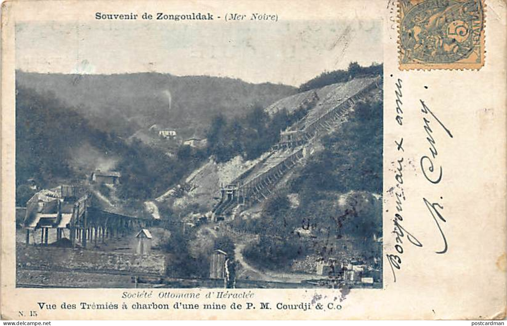 Turkey - ZONGOULDAK - Société Ottomane D'Héraclée - Coal Mine - Publ. P. M. Courdji And Co. 15. - Turkey