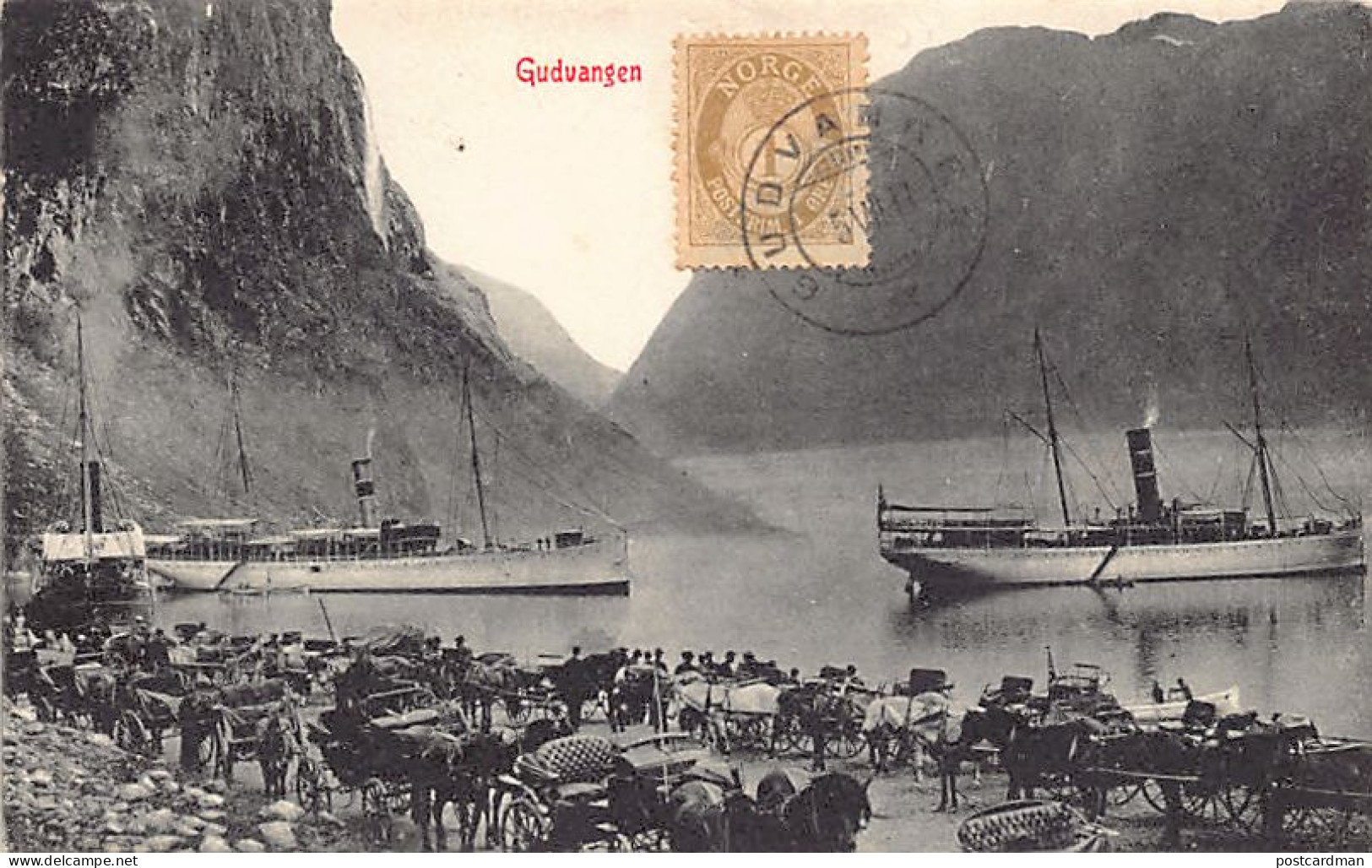 Norway - Gudvangen - Publ. Mittet & Co. 204 - Norway