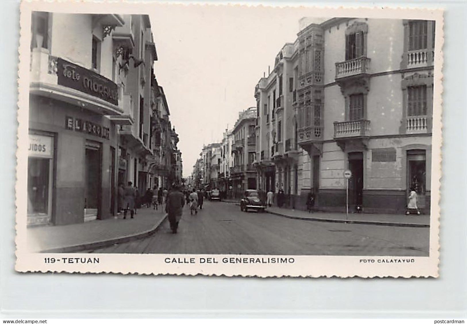 Maroc - TÉTOUAN Tetuan - Calle Del Generalisimo - Ed. Catalayud 110 - Sonstige & Ohne Zuordnung