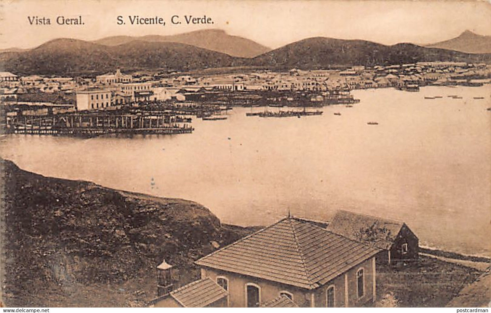 Cabo Verde - São Vicente - Vista Geral - Ed. Desconhecido - Kaapverdische Eilanden