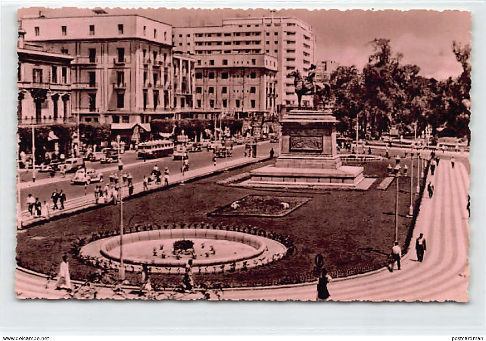 Egypt - CAIRO - Opera Square And Continental Hotel - Publ. Lehnert & Landrock 76 Select Tours - Kairo