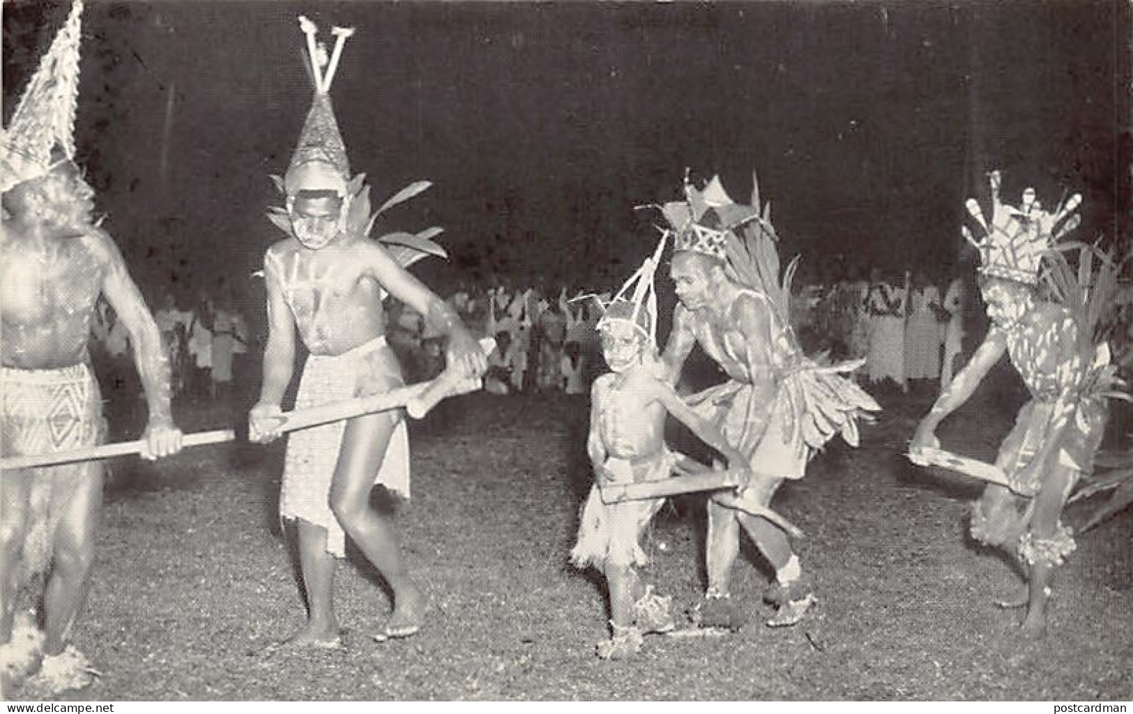 Vanuatu - New Hebrides - Vila Ceremonial Dance To Dispel The Evil Spirits Of Darkness - Publ. Fung Kuei  - Vanuatu