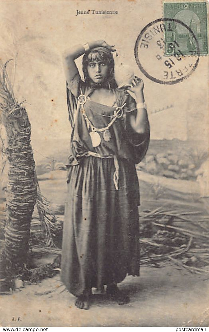 Tunisie - Jeune Tunisienne - Ed. J.F.  - Tunisie