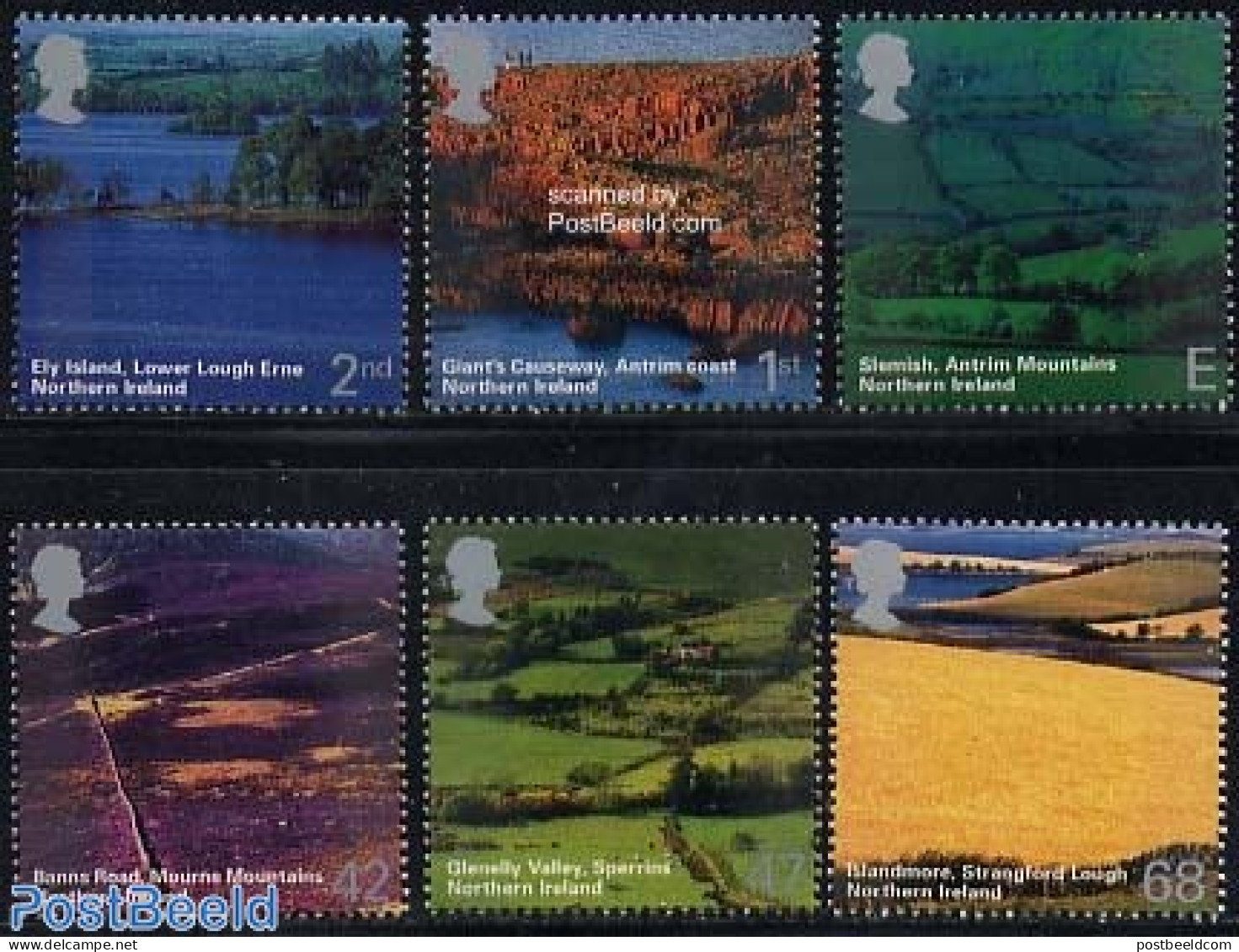 Great Britain 2004 Northern Ireland 6v, Mint NH, Various - Tourism - Unused Stamps