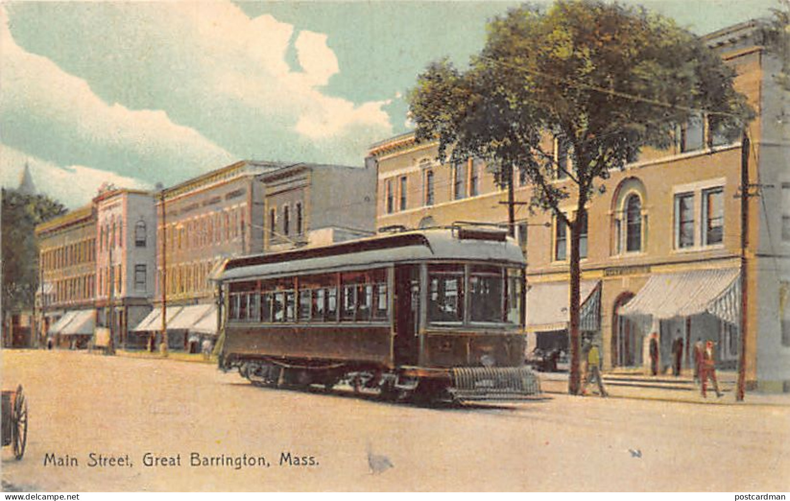 Usa - GREAT BARRINGTON (MA) Main Street - Streetcar - Other & Unclassified