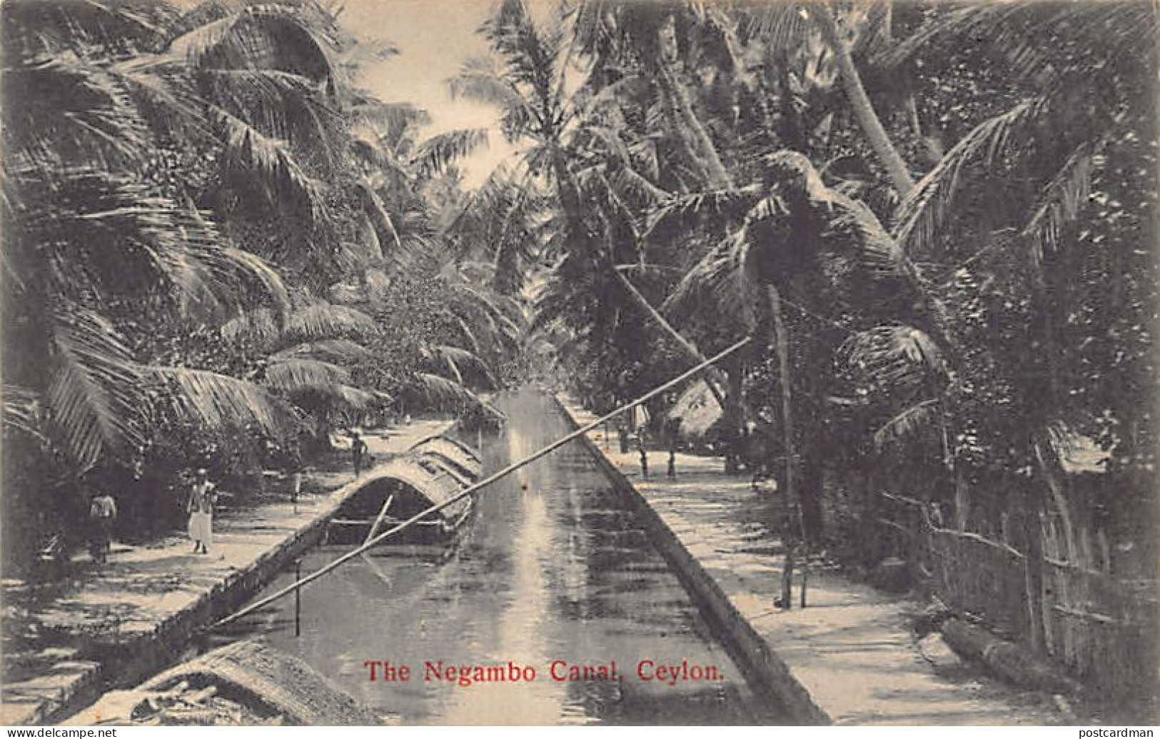 Sri Lanka - The Negambo Canal - Publ. Plâté & Co. 79 - Sri Lanka (Ceylon)