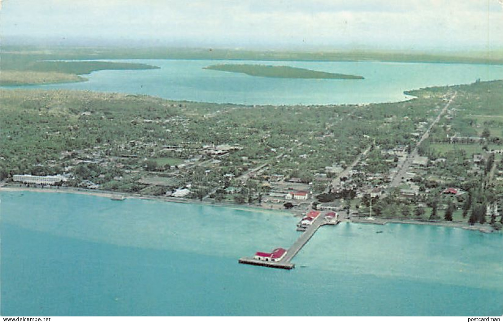 Tonga - NUKU'ALOFA - Bird's Eye View - Publ. Tulua Bros.  - Tonga