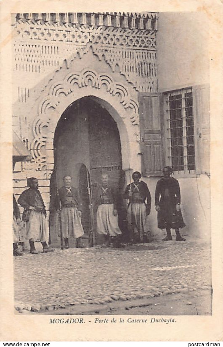 Maroc - MOGADOR Essaouira - Porte De La Caserne Duchayla - Ed. Bourneuf  - Other & Unclassified