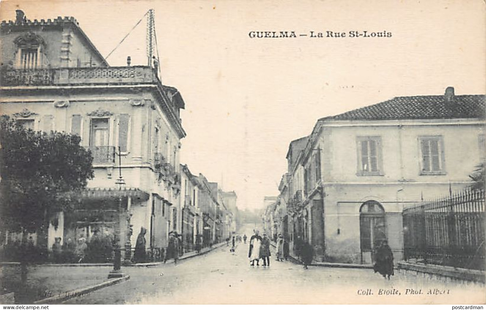Algérie - GUELMA - La Rue Saint-Louis - Ed. EPA  - Guelma