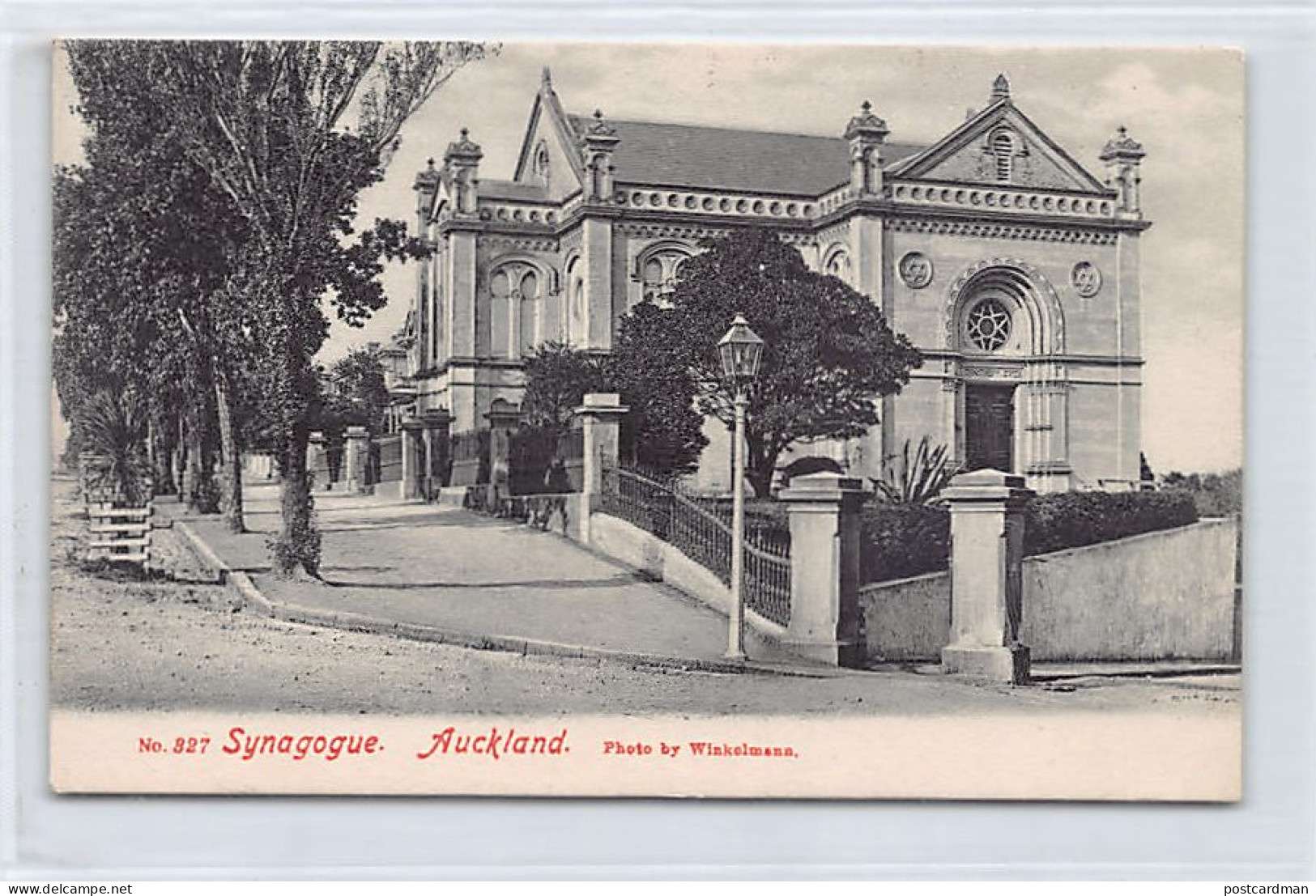 JUDAICA - New-Zealand - AUCKLAND - The Synagogue - Publ. Winkelmann 327 - Judaisme