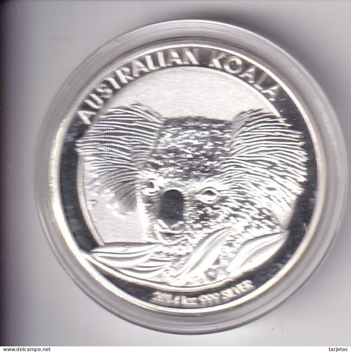 MONEDA DE UNA ONZA DE PLATA DE AUSTRALIA DEL AÑO 2014 DE UN KOALA (SILVER-ARGENT) - Autres & Non Classés