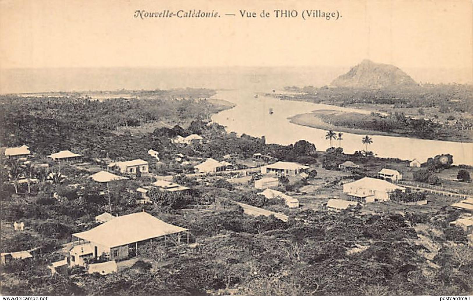 Nouvelle Calédonie - Vue De Thio (Village) - Ed. Inconnu  - Nouvelle Calédonie