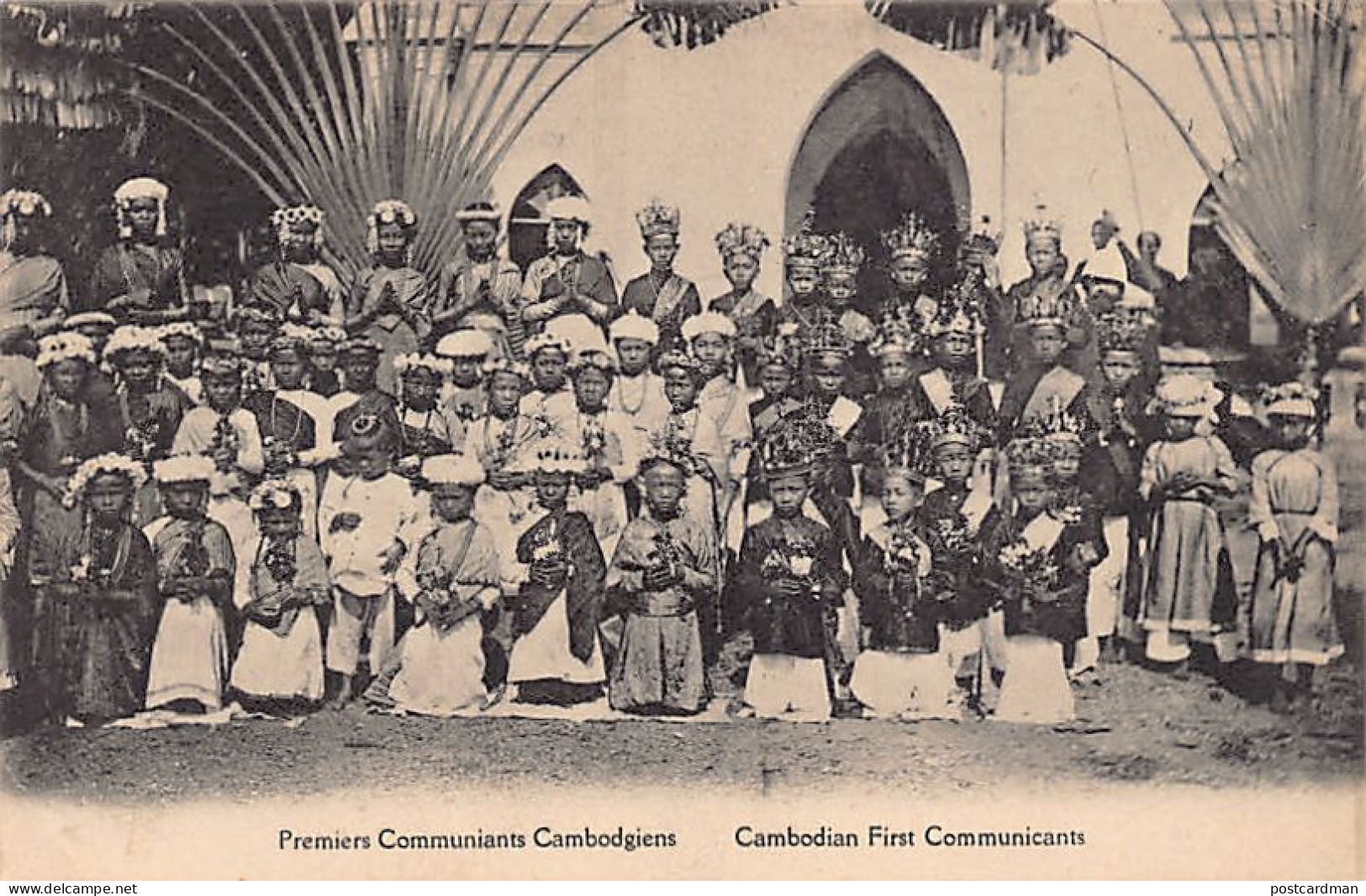 Cambodge - Premiers Communiants Cambodgiens - Ed. Missions Etrangères De Paris  - Cambodge