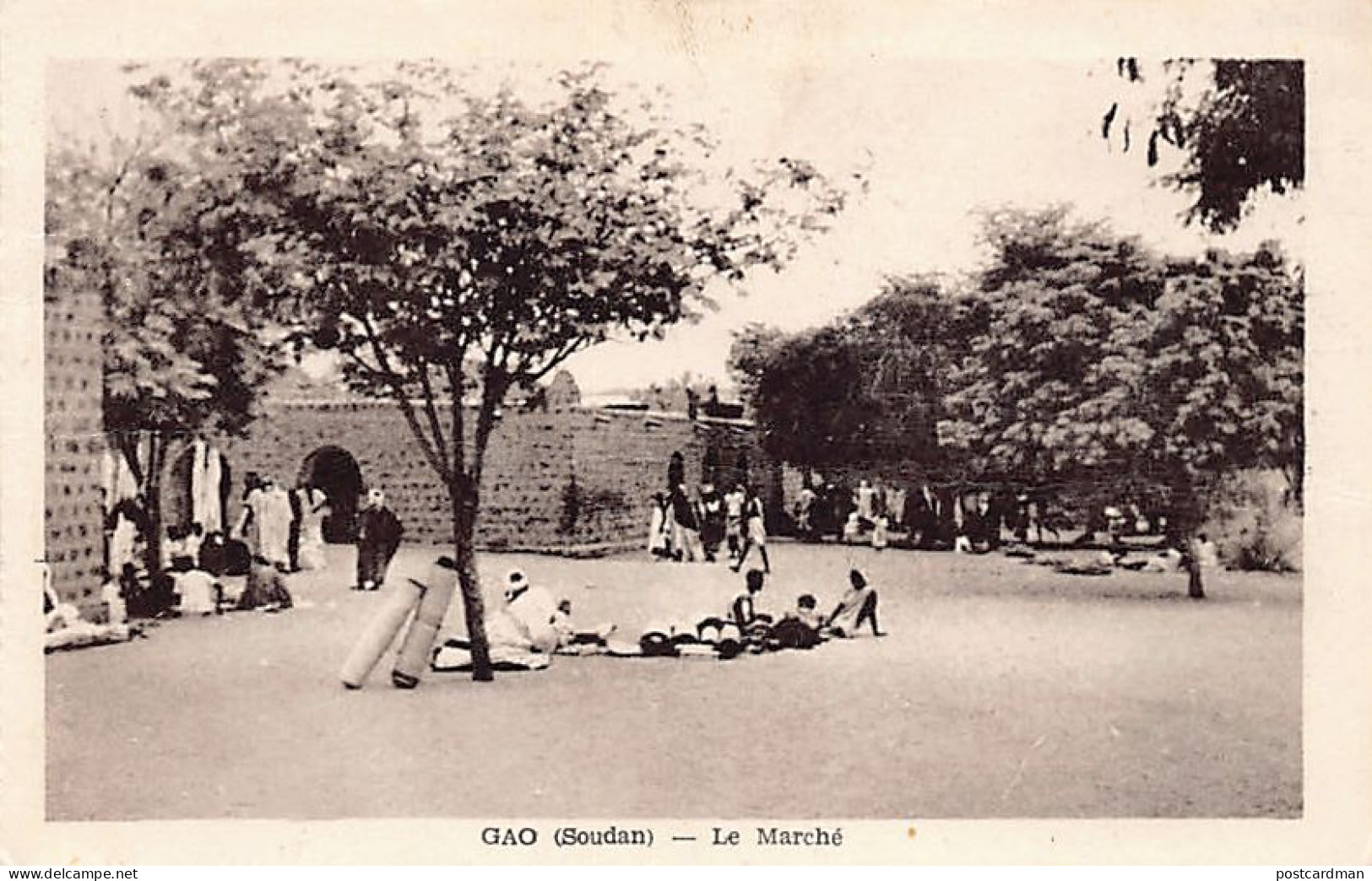 Mali - GAO - Le Marché - Ed. P. Falck  - Malí