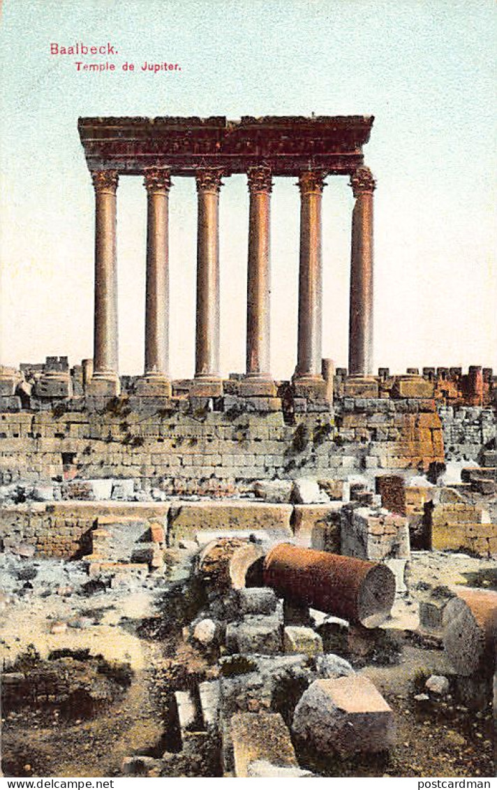 Liban - BAALBEK - Temple De Jupiter - Ed. André Terzis & Fils  - Libanon