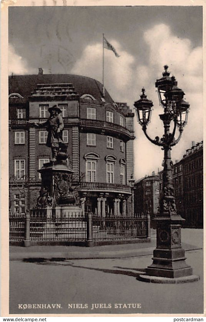 Denmark - KØBENHAVN Copenhagen - Niels Juels Statue - Danemark