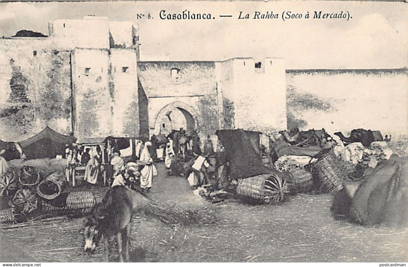 Maroc - CASABLANCA - La Rahba (Sokko O Mercado) - Marché - Ed. Coleccion Hispano-Marroqui 8 - Casablanca