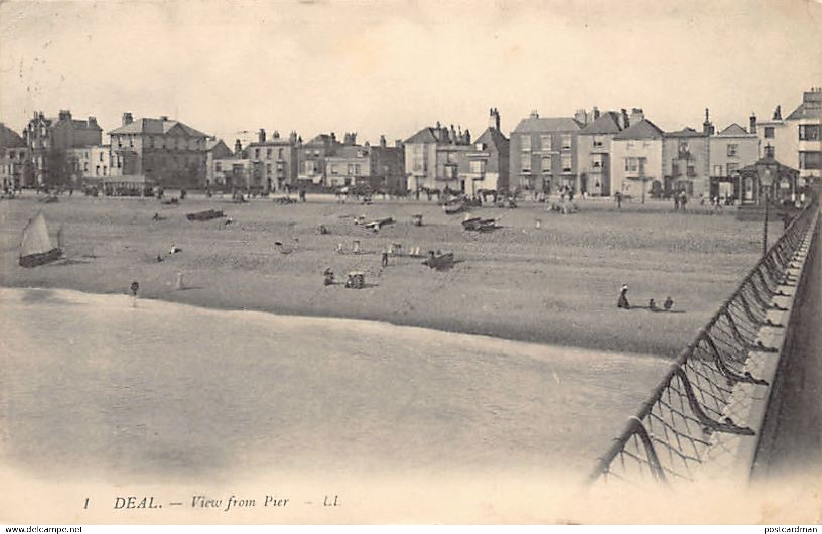 England - DEAL - View From Pier - Publ. Levy L.L. 1 - Autres & Non Classés