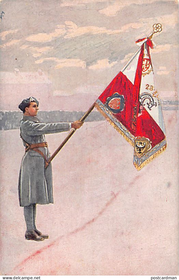 Česká Rep. - Legionářský Pozdrav - Legionary Salute - Czech Legions During Russian Civil War - Tchéquie