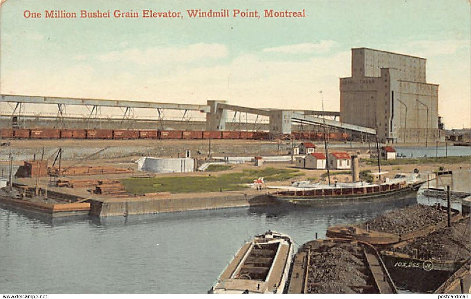 Canada - MONTRÉAL (QC) One Million Bushel Grain Elevator, Windmill Point - Montreal