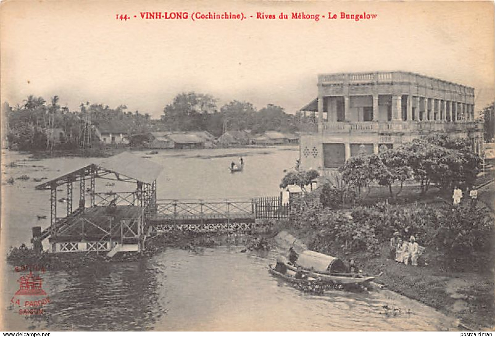 Vietnam - VINH LONG - Rives Du Mékong - Le Bungalow - Ed. La Pagode 144 - Vietnam