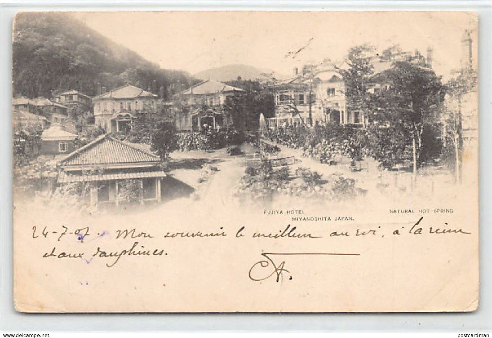 Japan - MIYANOSHITA ONSEN - Fujiya Hotel, Natural Hot Spring - SEE SCANS FOR CONDITION - Other & Unclassified