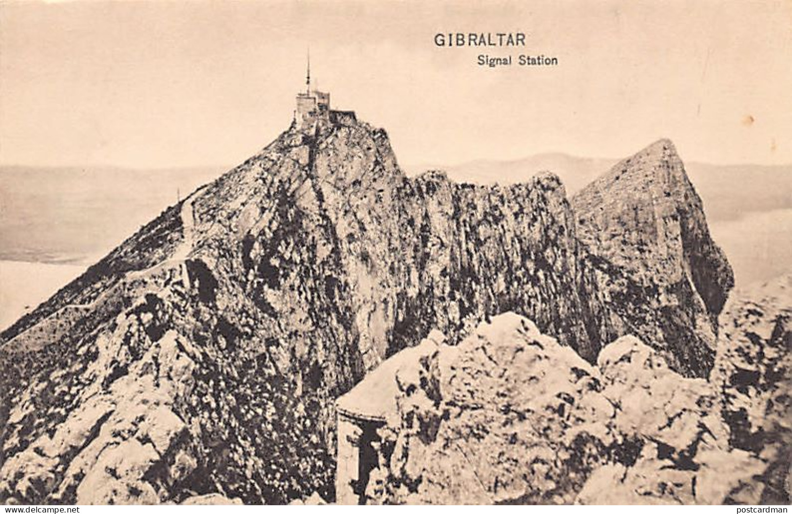 Gibraltar - Signal Station - Publ. A. Benzaquen 25 - Gibraltar