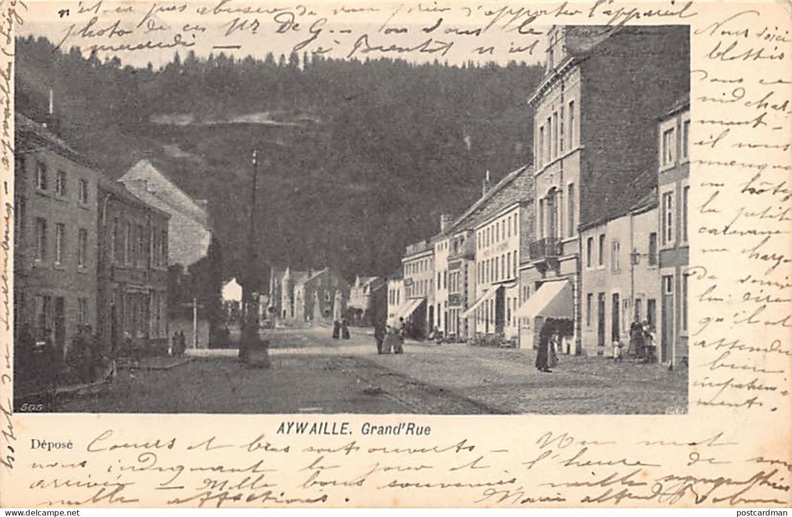 Belgique - AYWAILLE (Liège) Grand'Rue - Aywaille