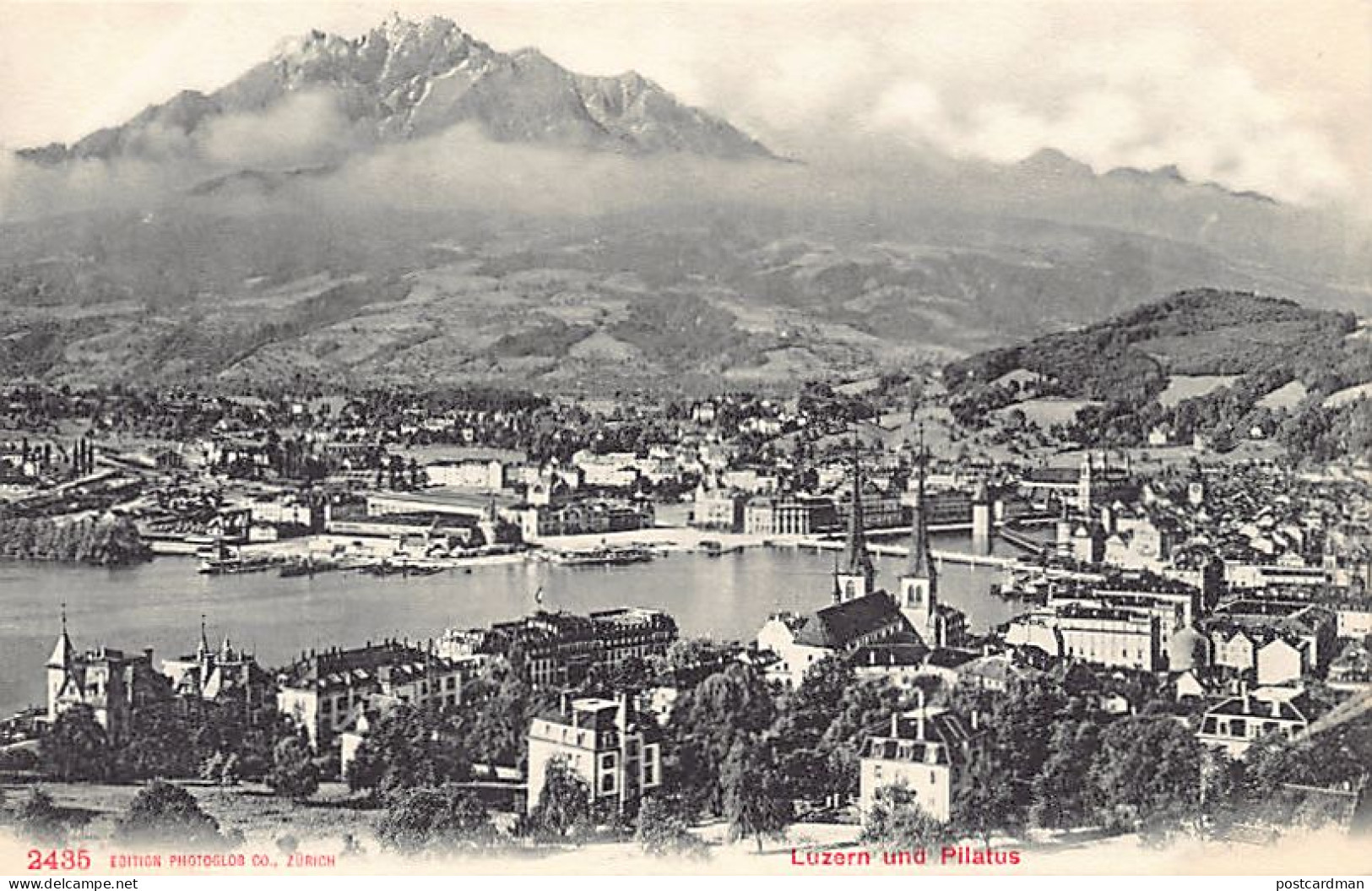 LUZERN - Totalansicht - Verlag Photoglob 2435 - Lucerne