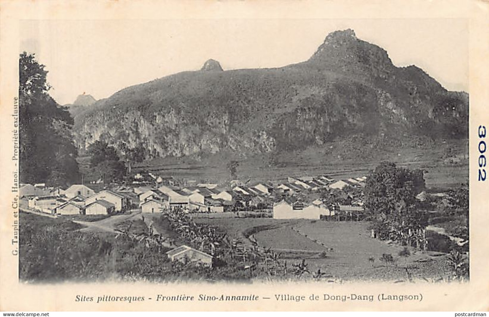 Vietnam - Frontière Sino-Annamite - Village De Dong-Dang - Ed. G. Taupin Et Cie 3062 - Viêt-Nam