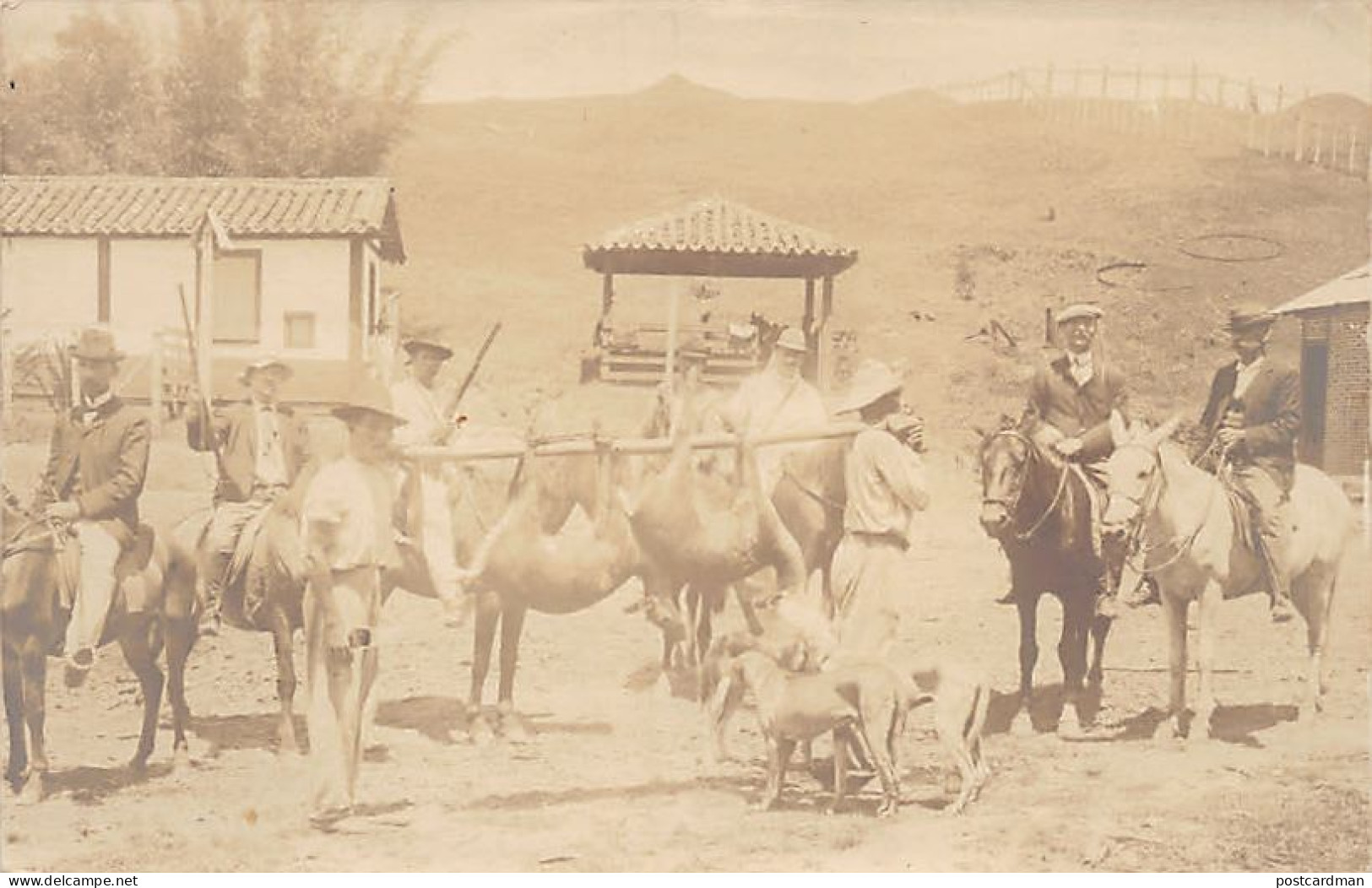 Argentina - SANTA MARIA - Cazadores De Pudu - REAL PHOTO - Año 1908 - Ed. Desconocido  - Argentinien