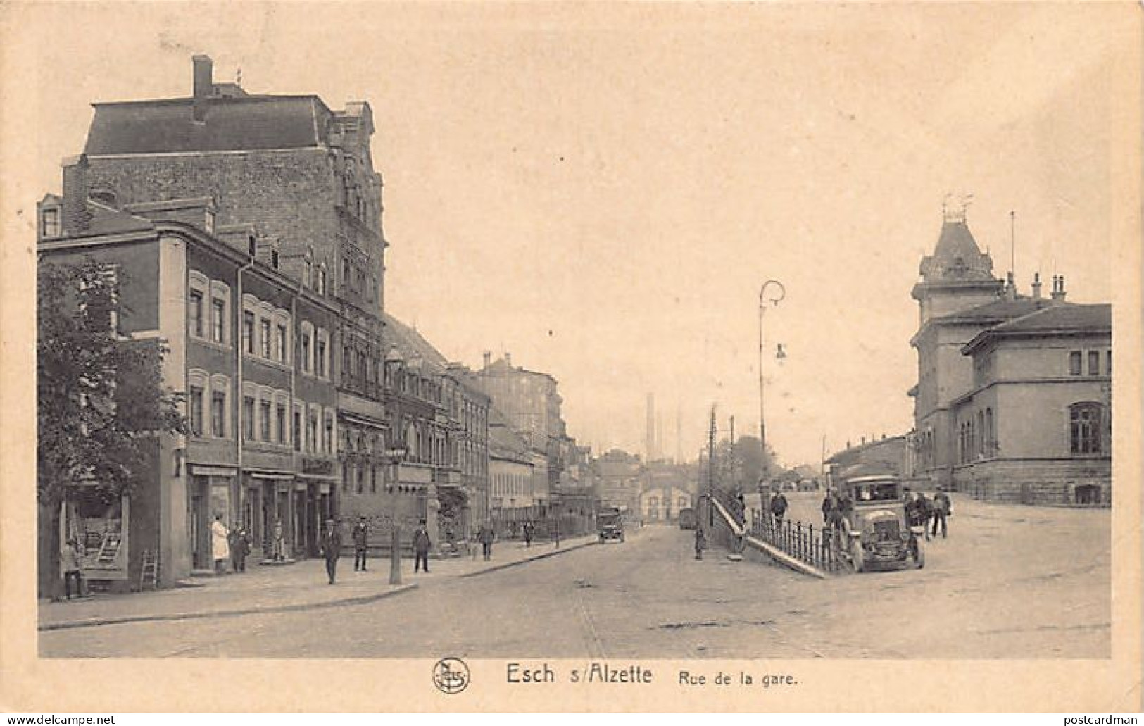 Luxembourg - ESCH-SUR-ALZETTE - Rue De La Gare - Ed. E. A. Schaack  - Esch-Alzette