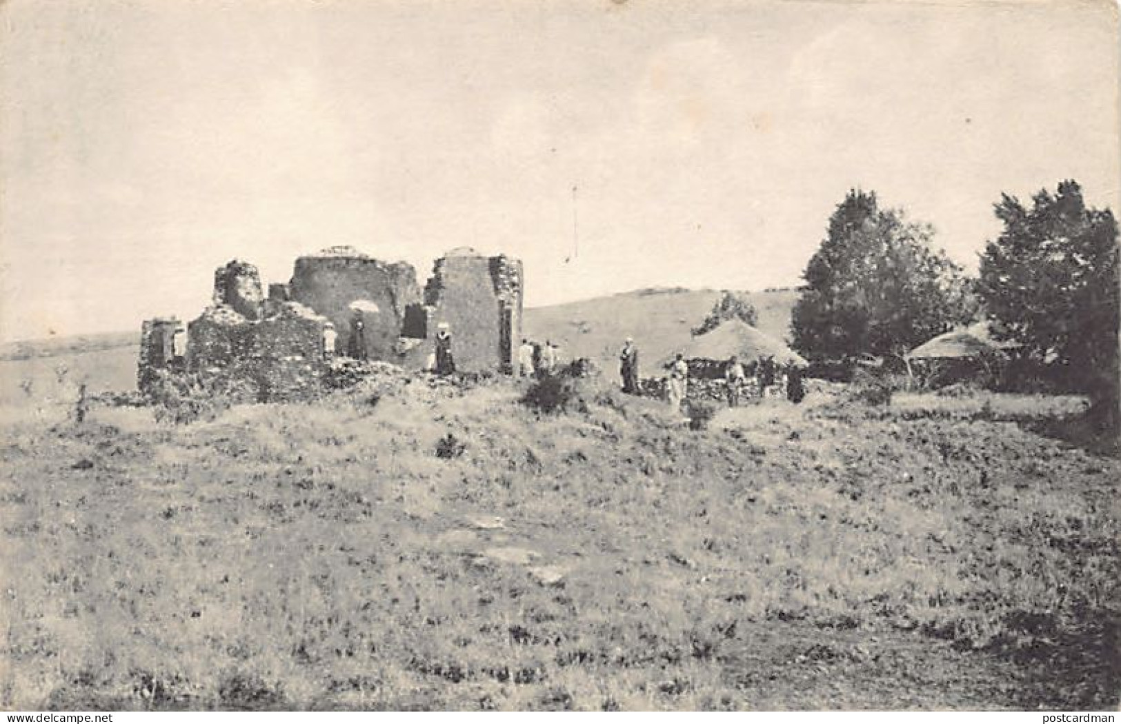 Ethiopia - Ruins Of Eka Mikael, Near Addis Ababa - Publ. Julia - E. H. Schrenzel  - Ethiopia