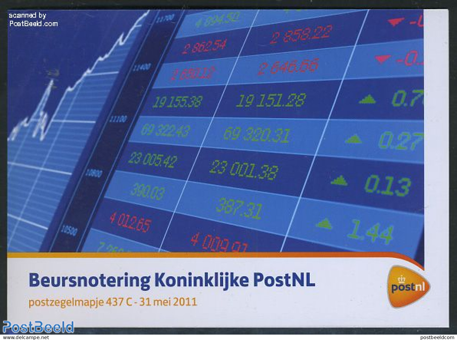 Netherlands 2011 PostNL Goes To Stock Exchange Present. Pack 437C, Mint NH, Post - Neufs