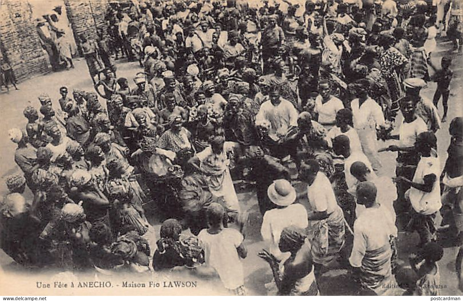 Togo - Une Fête à Anécho - Maison Fio Lawson - Ed. A.-A. Acolatsé  - Togo