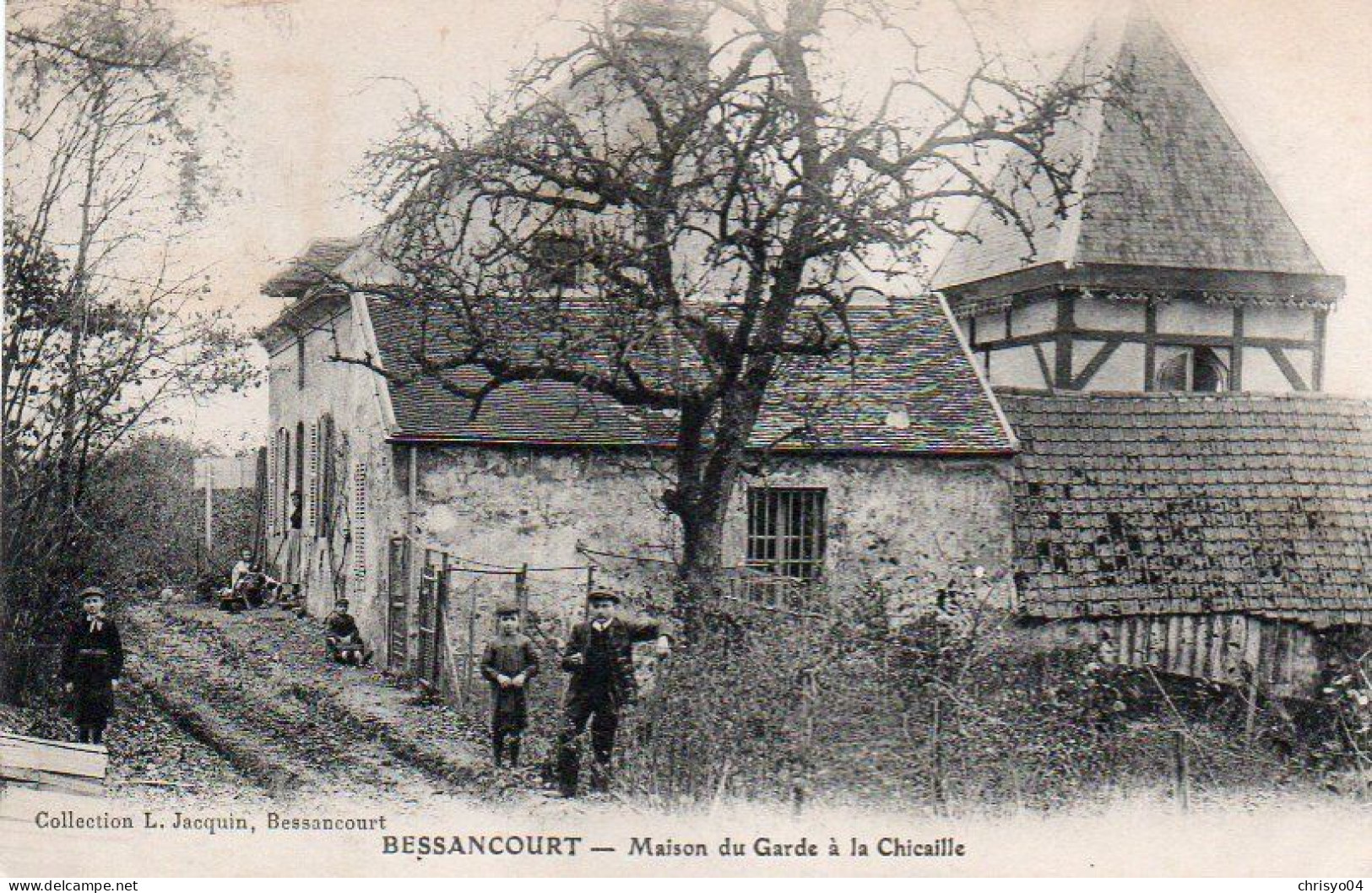 4V4Sb    95 Bessancourt Maison Du Garde à La Chicaille - Sonstige & Ohne Zuordnung