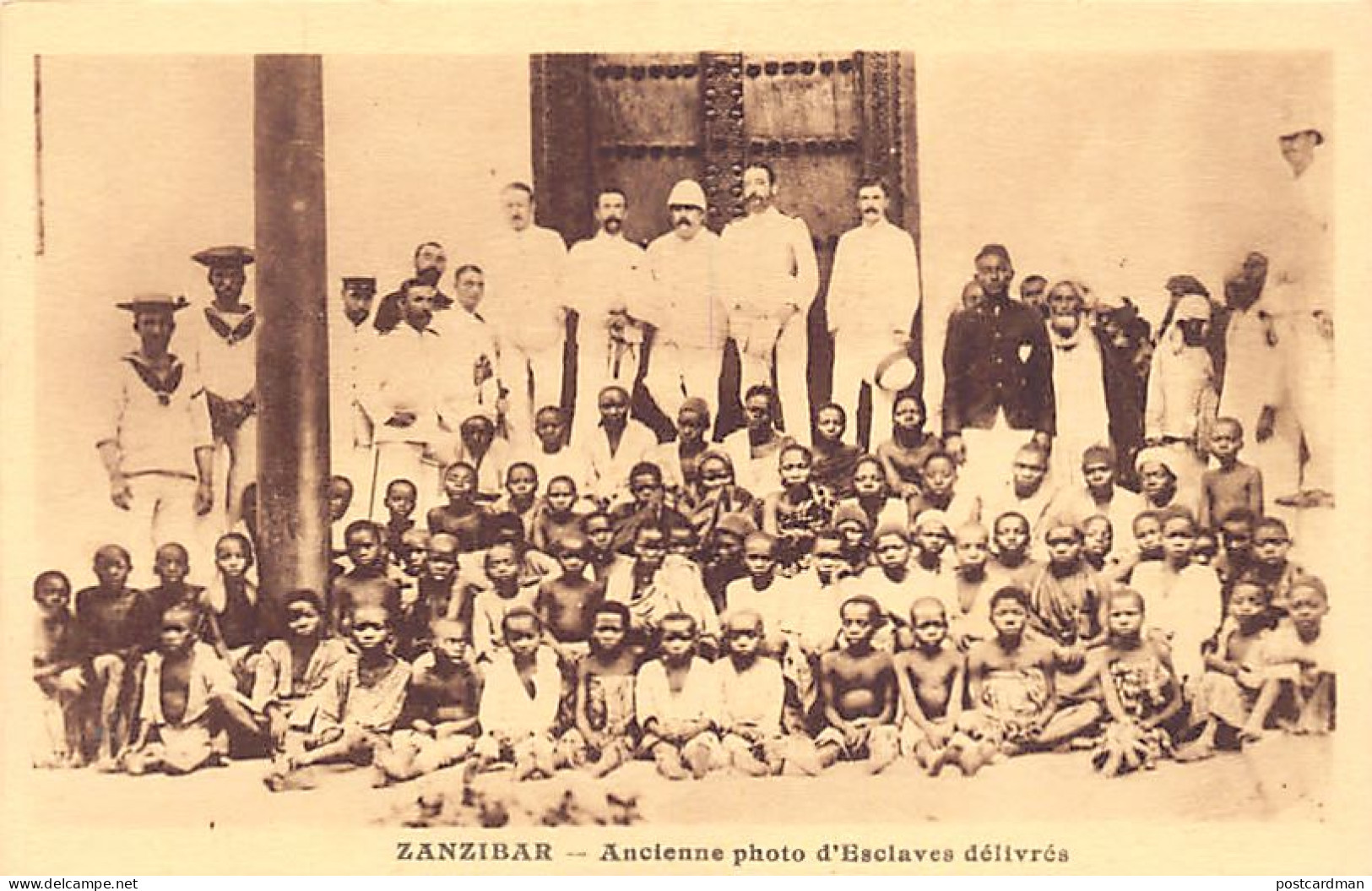 Tanzania - ZANZIBAR - Group Of Freed Slaves By The Royal Navy - Publ. Spiritus - Tanzania