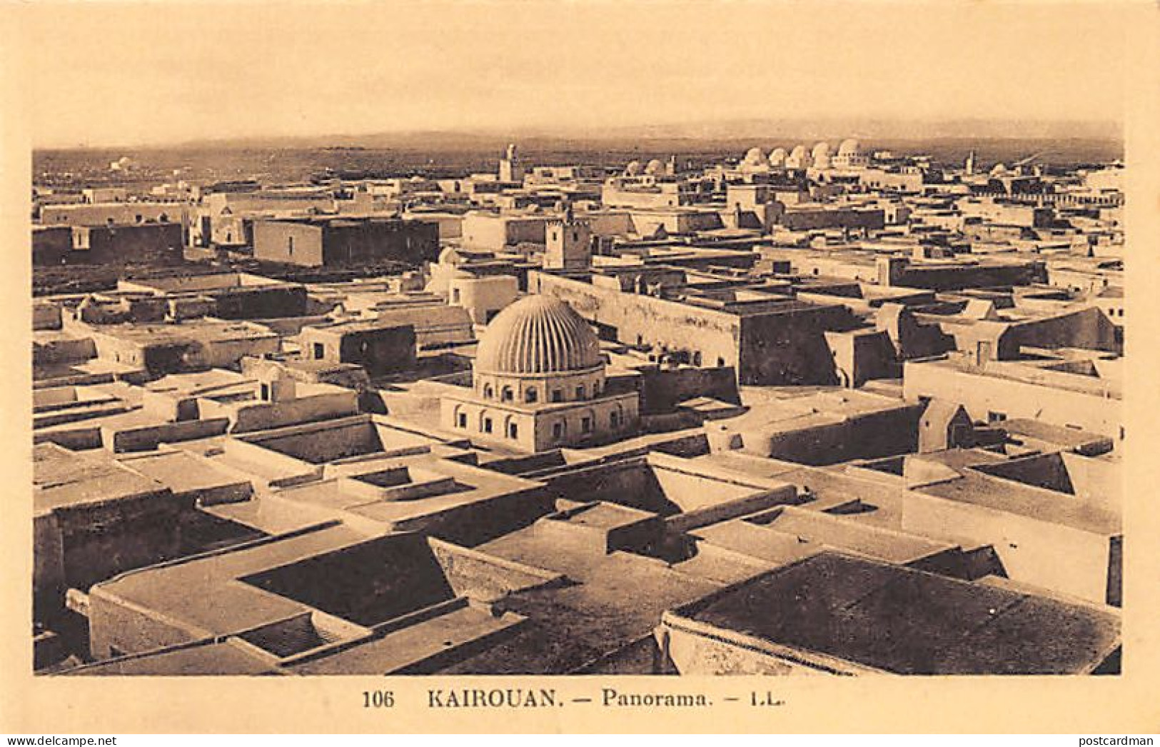 Tunisie - KAIROUAN - Panorama - Ed. LL Levy 106 - Tunisia