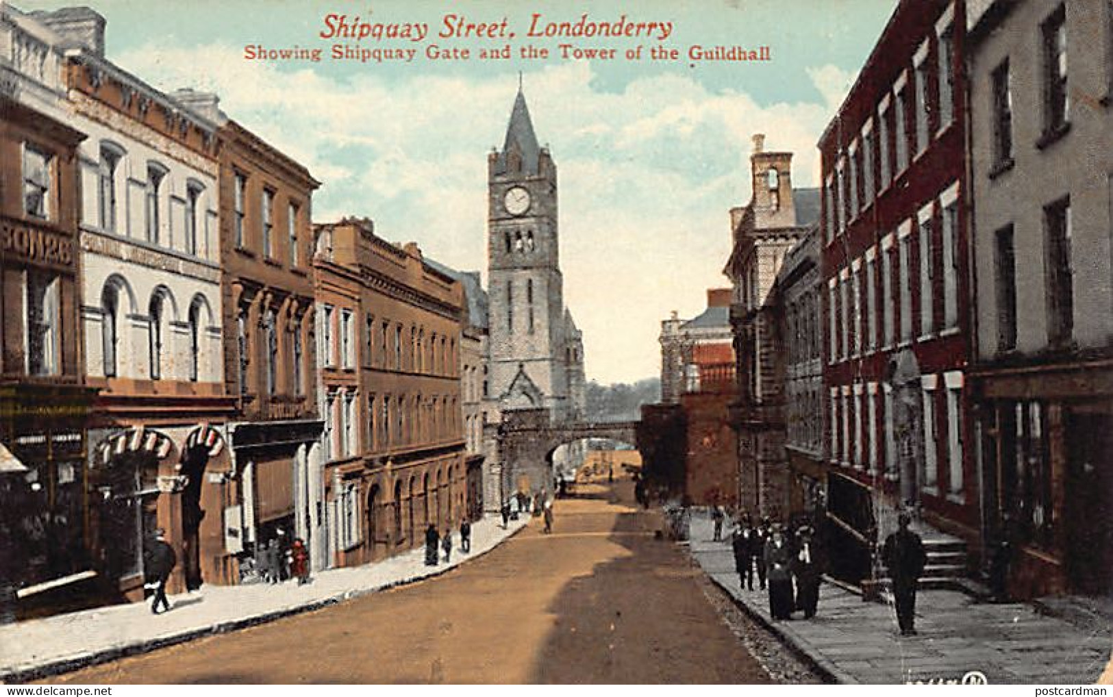 Northern Ireland - LONDONDERRY - Shipquay Street - Londonderry