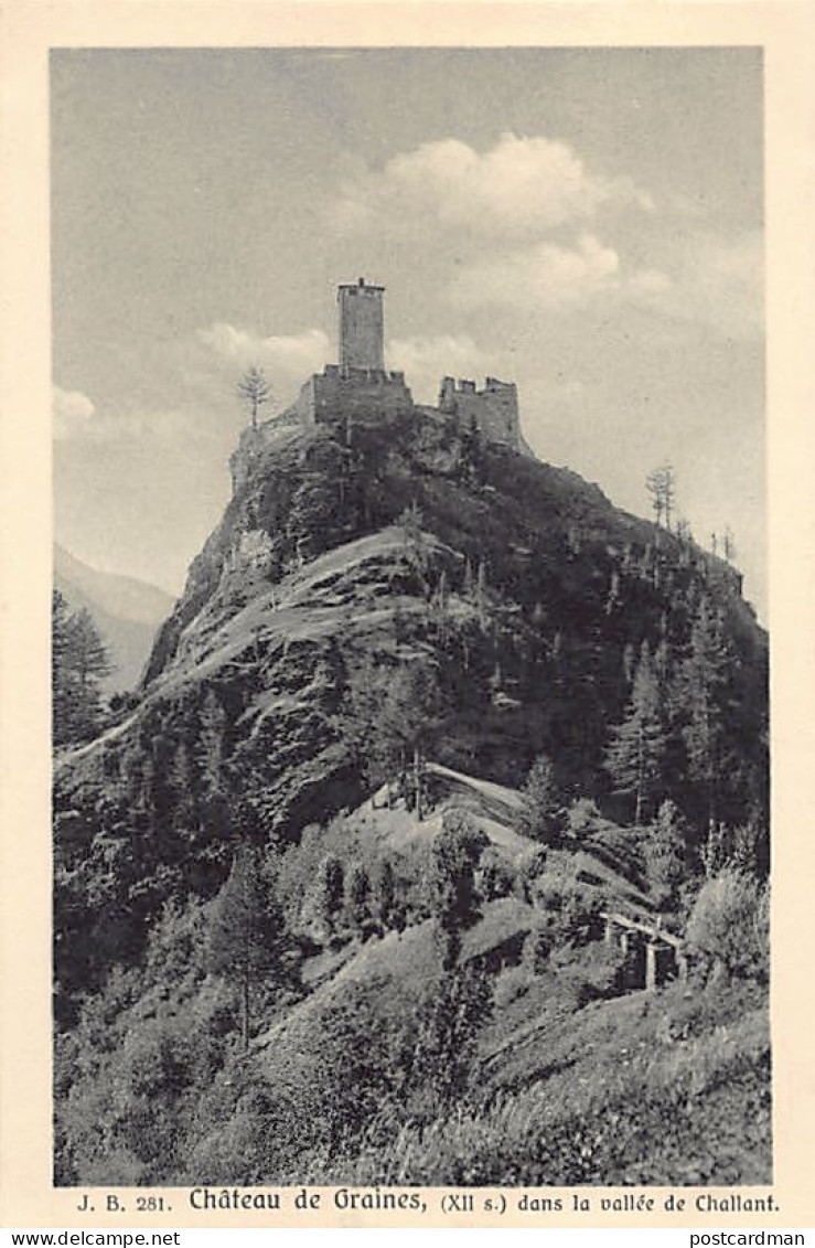 GRAINES (AO) Château Dans La Vallée De Challant - Sonstige & Ohne Zuordnung