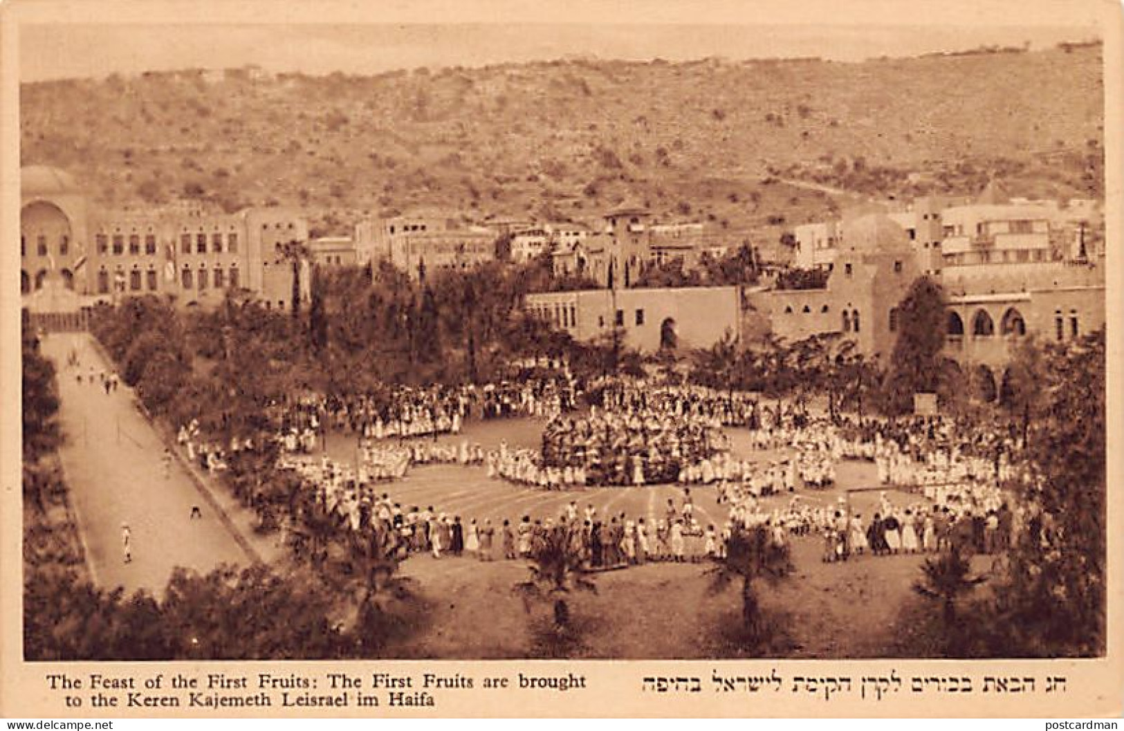 Israel - HAIFA - The Feast Of The First Fruits - Publ. K. Hefner & J. Berger 31 - Israel