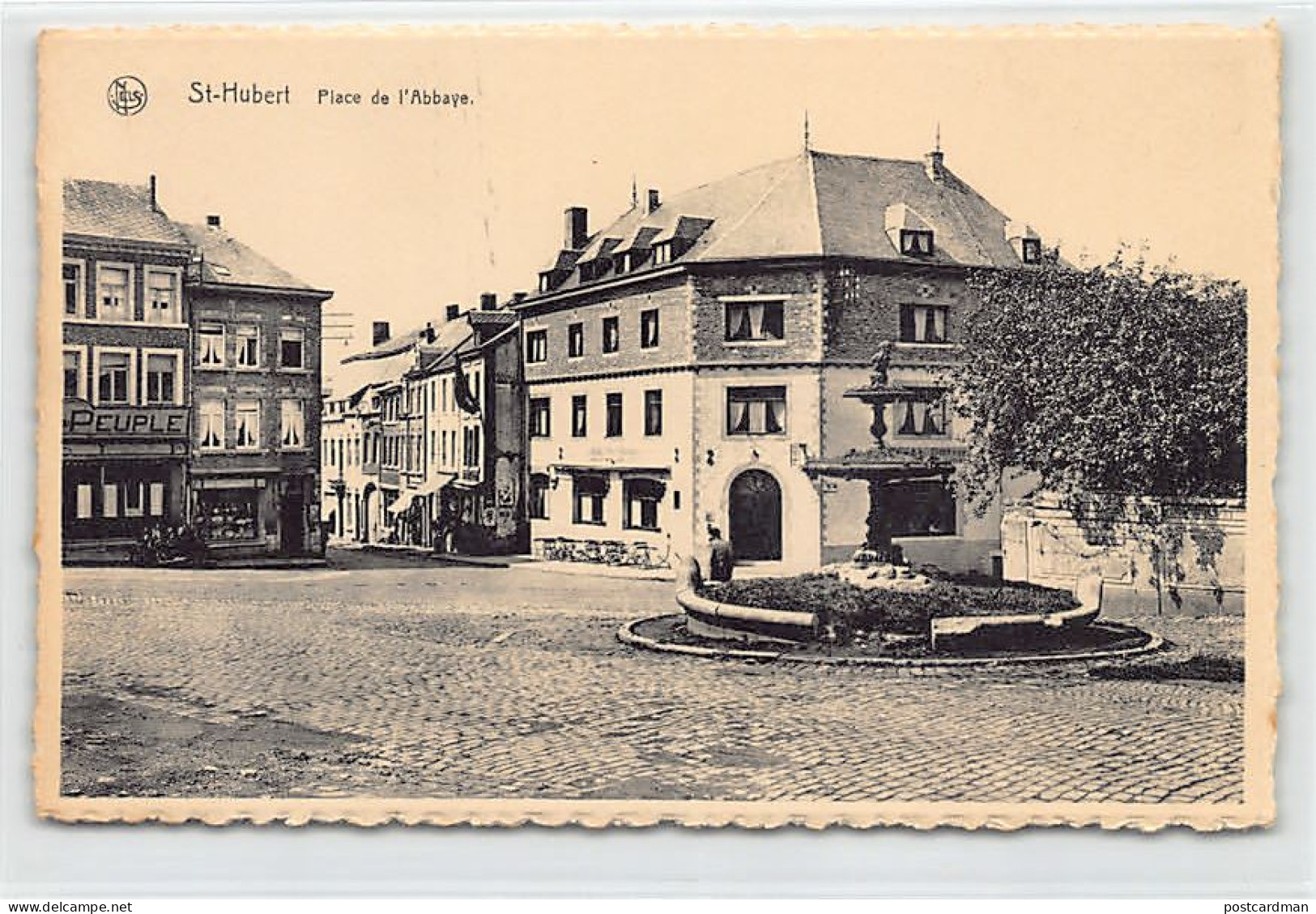 SAINT-HUBERT (Prov. Lux.) Place De L'Abbaye - Saint-Hubert