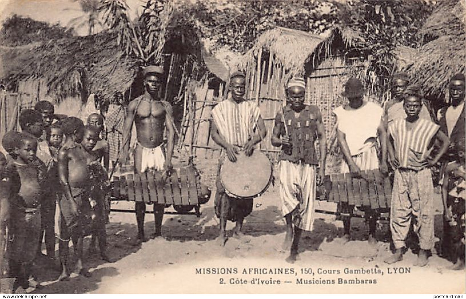 Côte D'Ivoire - Musiciens Bambaras - Ed. Missions Africaines 2 - Côte-d'Ivoire