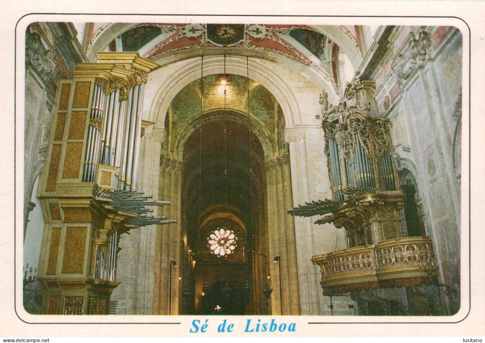 Lisboa, Sé Catedral, Orgão, Orgue Organ Orgel, Portugal - Lisboa