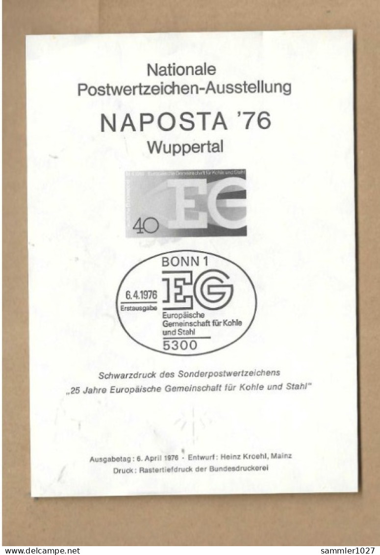 Los Vom 16.05 -  Schwarzdruck 1976 - Briefe U. Dokumente