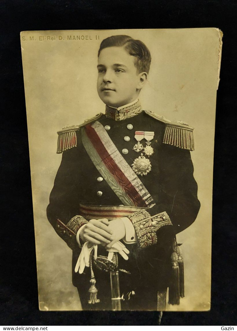 C7/6-  S.M. El Rei D.Manoel II * Monarquia * Portugal - Autres & Non Classés