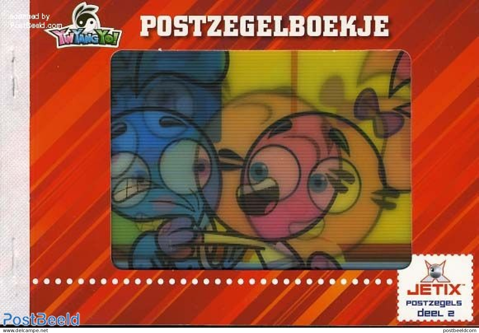 Netherlands - Personal Stamps TNT/PNL 2007 Jetix: Yin Yang Yo, Prestige Booklet, Mint NH, Stamp Booklets - Children's .. - Unclassified