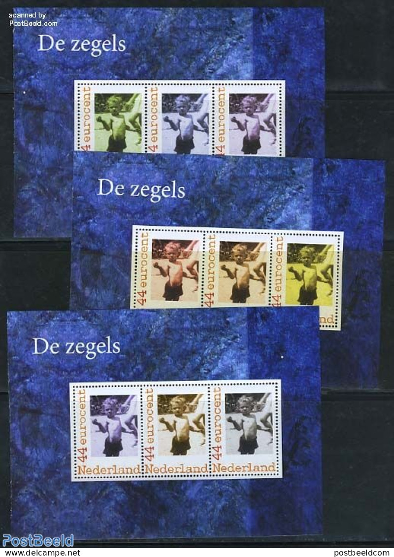Netherlands - Personal Stamps TNT/PNL 2008 Herman Van Veen 9v, Mint NH, Performance Art - Popular Music - Photography - Musique
